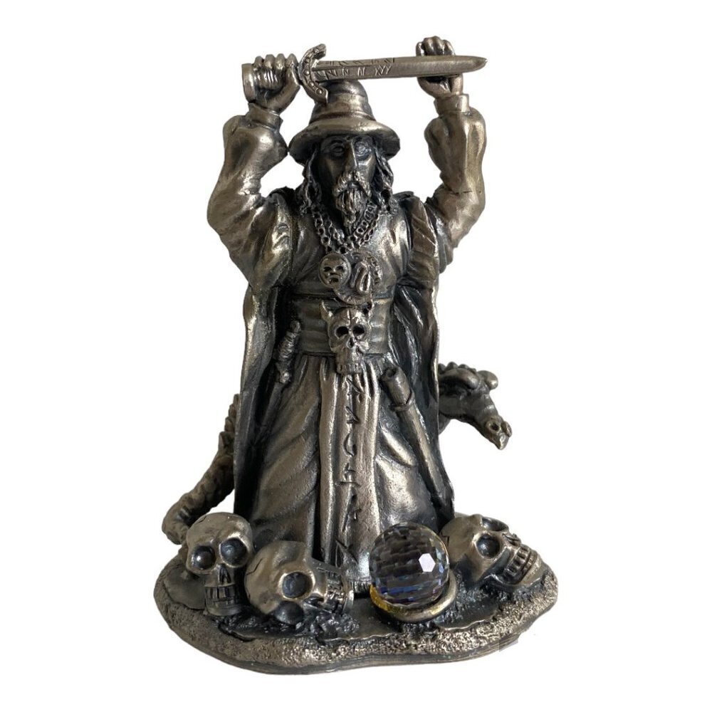 Tudor Mint Myth & Magic The Sword Master Pewter Figurine​​​​​​​​​​​​​
